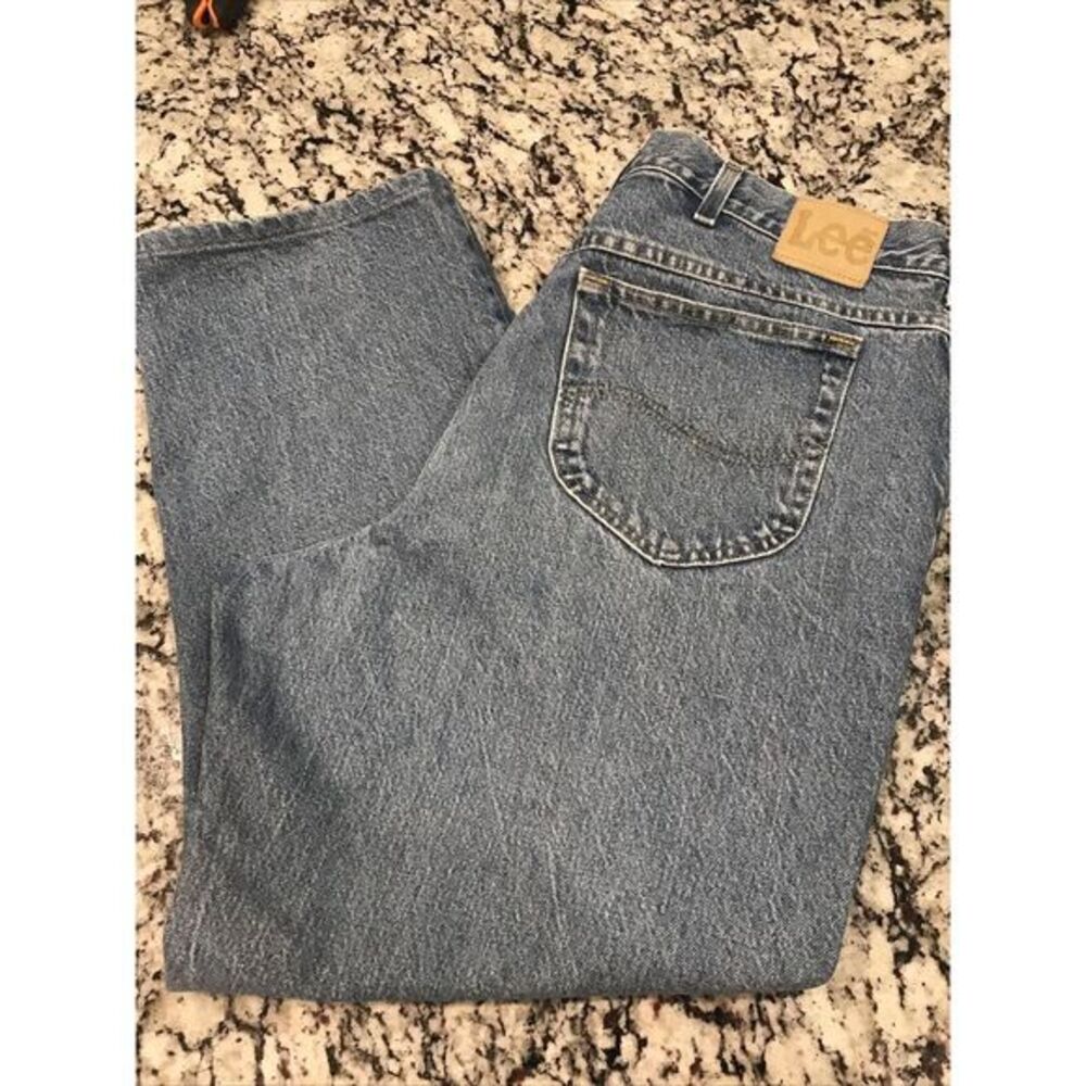 Vintage Lee MR Denim Jeans Size Measured 38X28